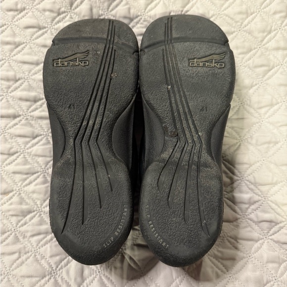 Dansko Black Leather Mules Size 41 / US 10 - Picture 6 of 6